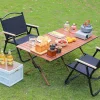 The popular Kemite chairs are available for outdoor camping, barbecue, dining, street vending, beach fishing and folding Application Scenario